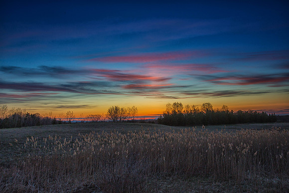 Calm Night Sky