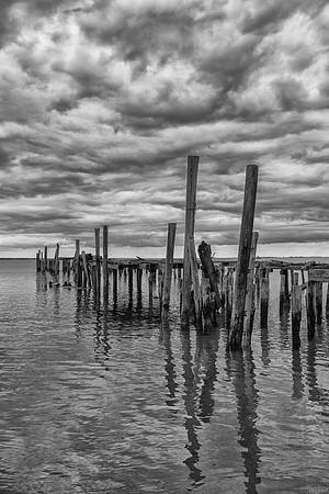 Old Pier Reflections