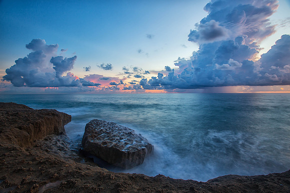 Stormy Sunrise in Rivera Beach