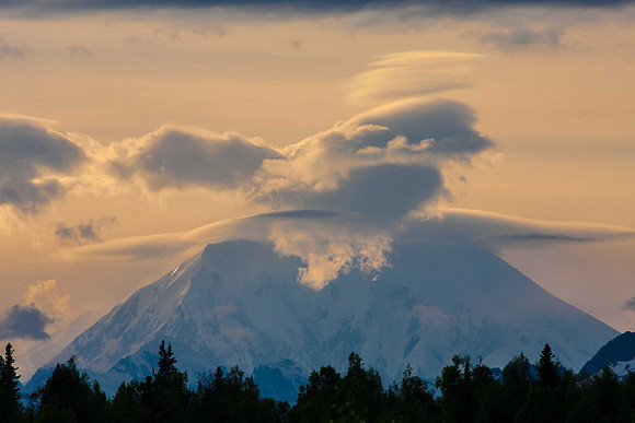 Mountain with Wings