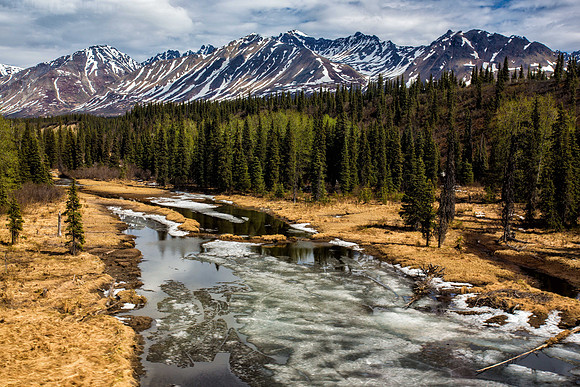 Ice and Mountains