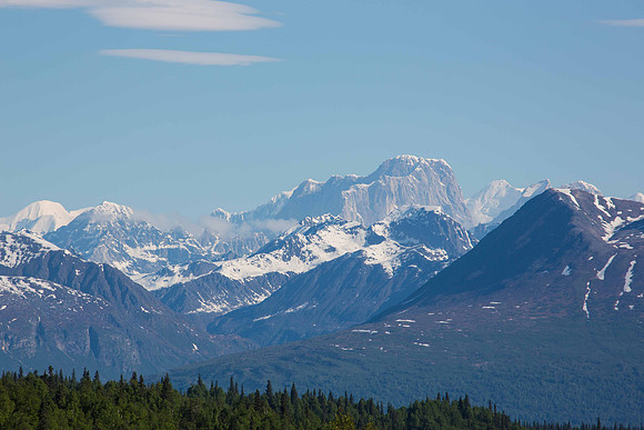 Denali Mountain Range