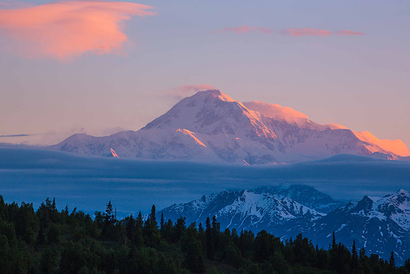 Mt. Mckinley at dawn