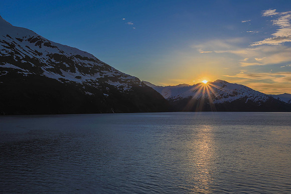 Sunrise over Mountain