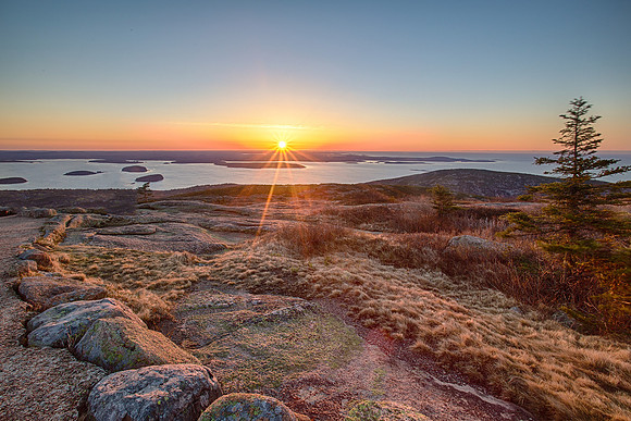 Rays of Sun - Cadillac Mountain