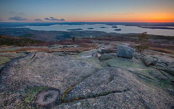 Sunrise on Cadillac Mountain
